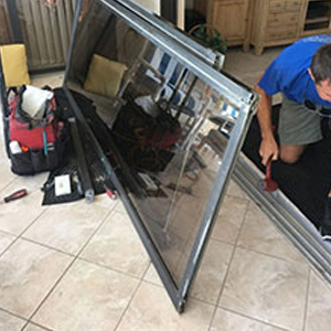 sliding glass door frame repair Pembroke Pines